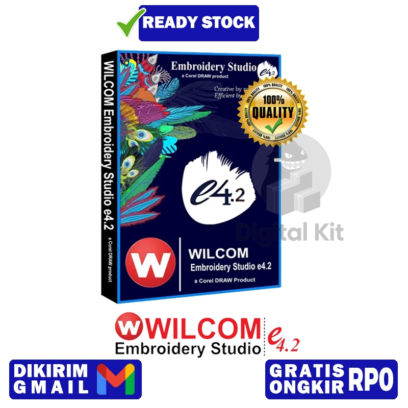 Terbaru Wilcom E4 Embroidery Studio