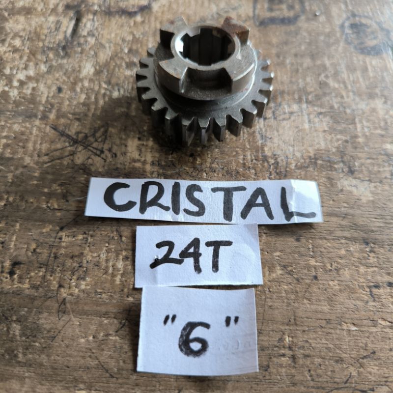 Gear Versneleng Suzuki RC110 Crystal 24T Original Suzuki Japan
