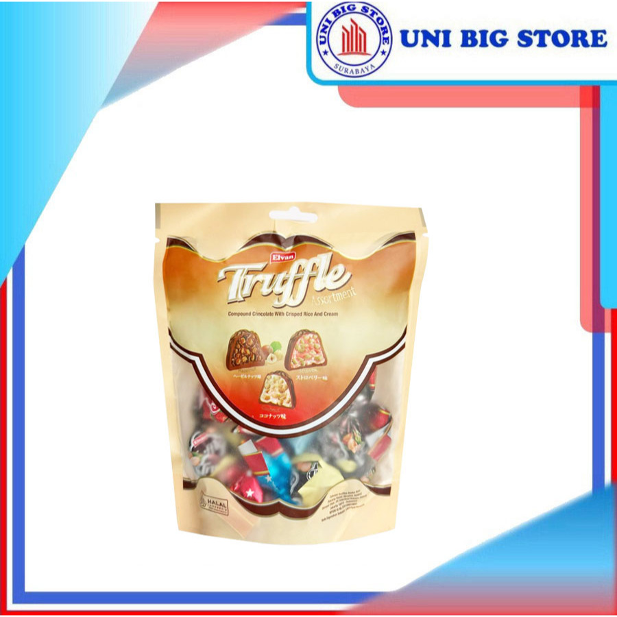 

Elvan Coklat Truffle Chocolate Assortment 120 gr