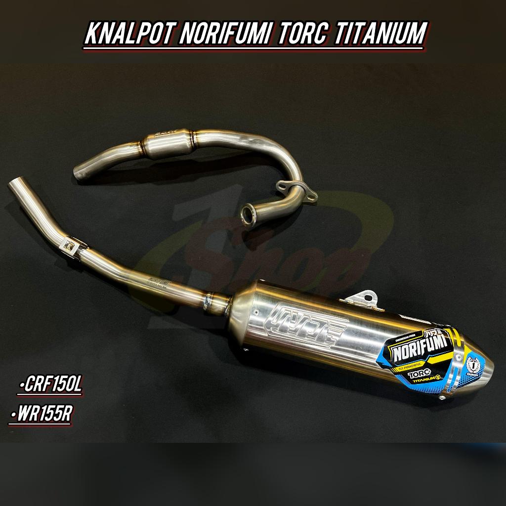 Knalpot Norifumi Titanium Torc CRF 150 / WR155