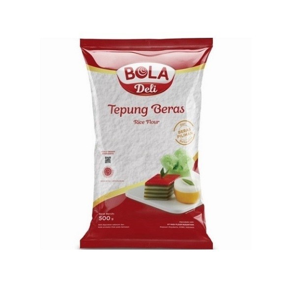 

Bola Deli Tepung Beras Rice Flour 500g/ Tepung Beras Bola Deli