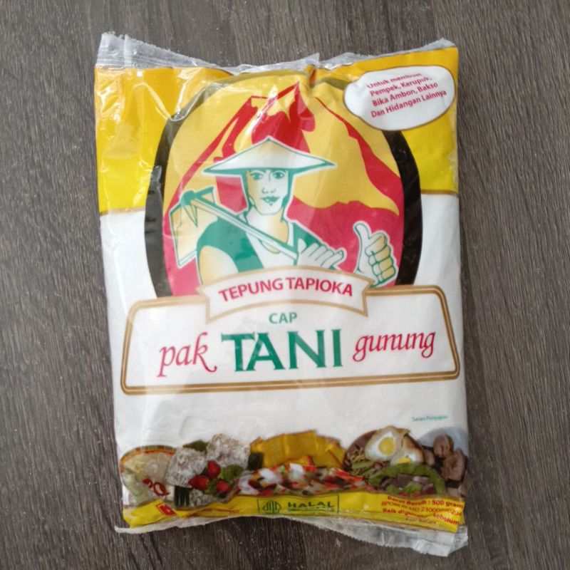 

TEPUNG TAPIOKA PAK TANI GUNUNG 500 GR