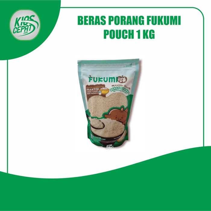 

PROMO Beras Porang Kemasan 1kg Beras Fukumi Konjac Rice Beras Diet Sehat Beras Instan - Shirataki/Fukumi Beras Porang 1 Pouch 1kg