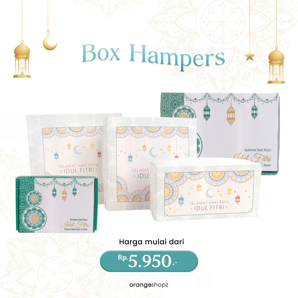 

Box Kardus Hampers Lebaran