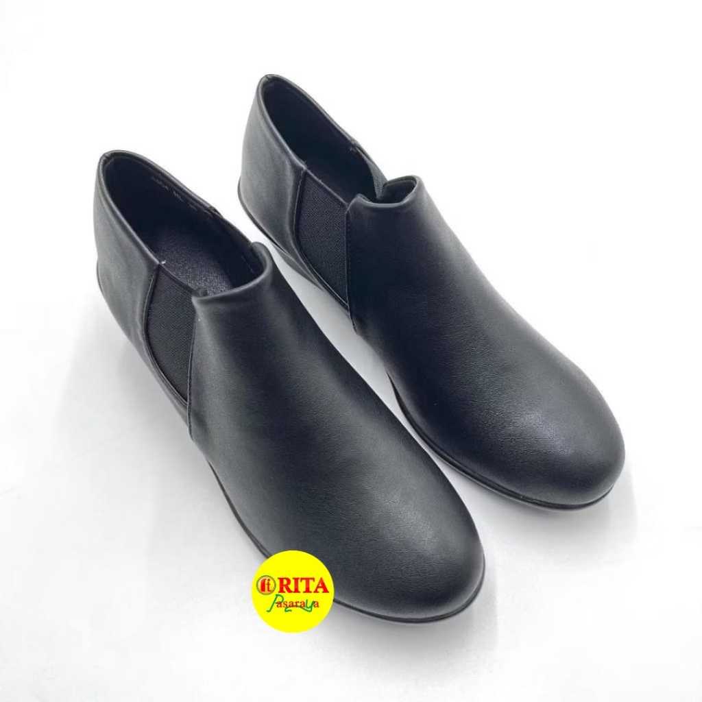 Laviola Sepatu Boots Wedges Wanita/ Sepatu Wanita