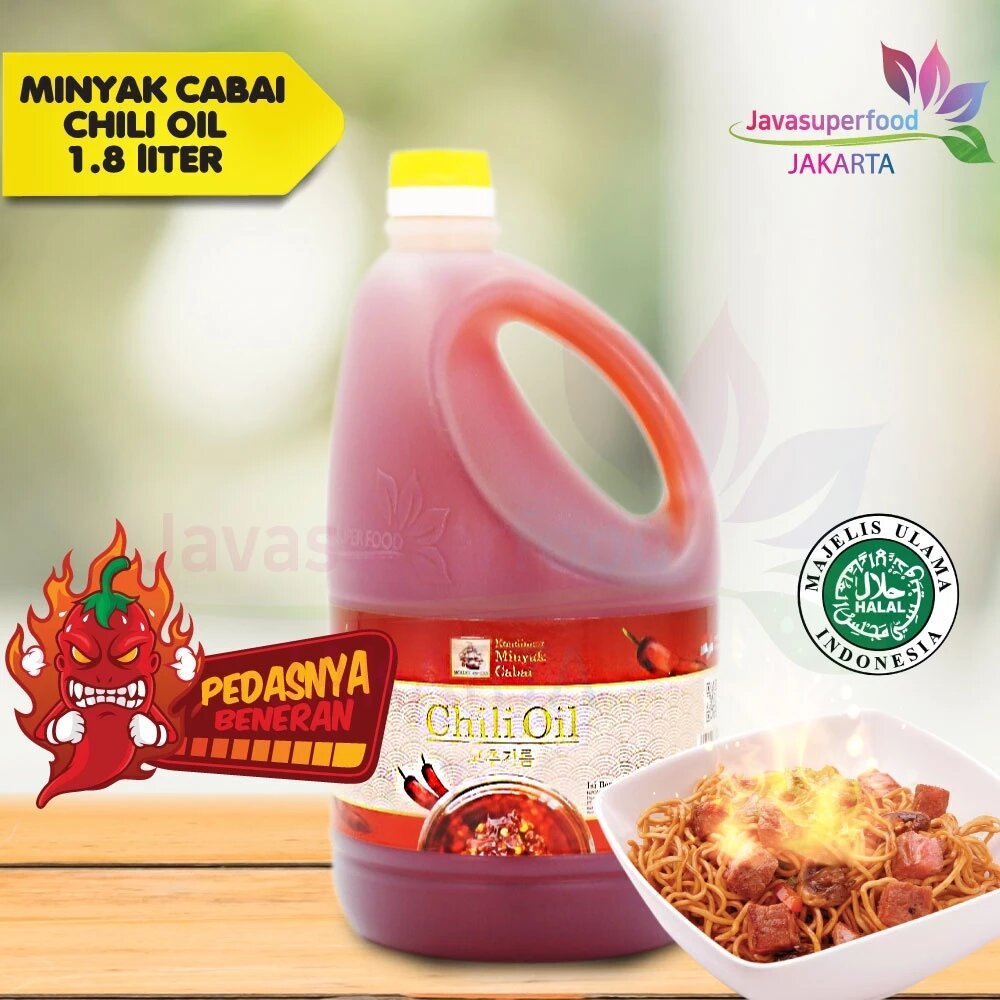 

Minyak Cabai / Chili Oil 1.8 Liter