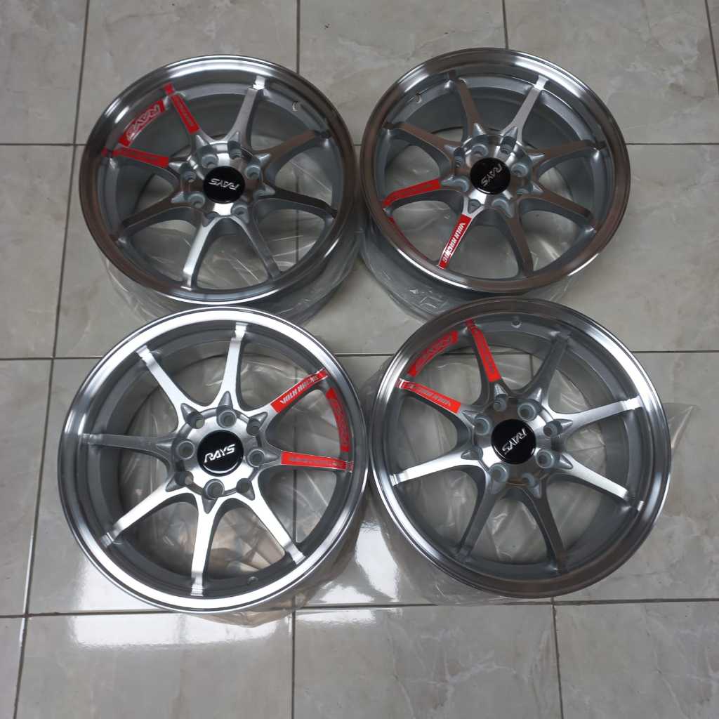 Velg Ce28 Hol 8 R15 Warna Silver Polish