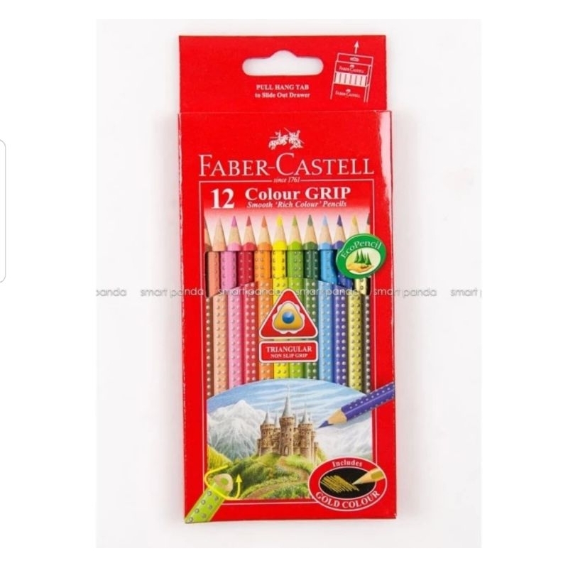 

Pensil Warna Faber Castell 12 Warna Grip