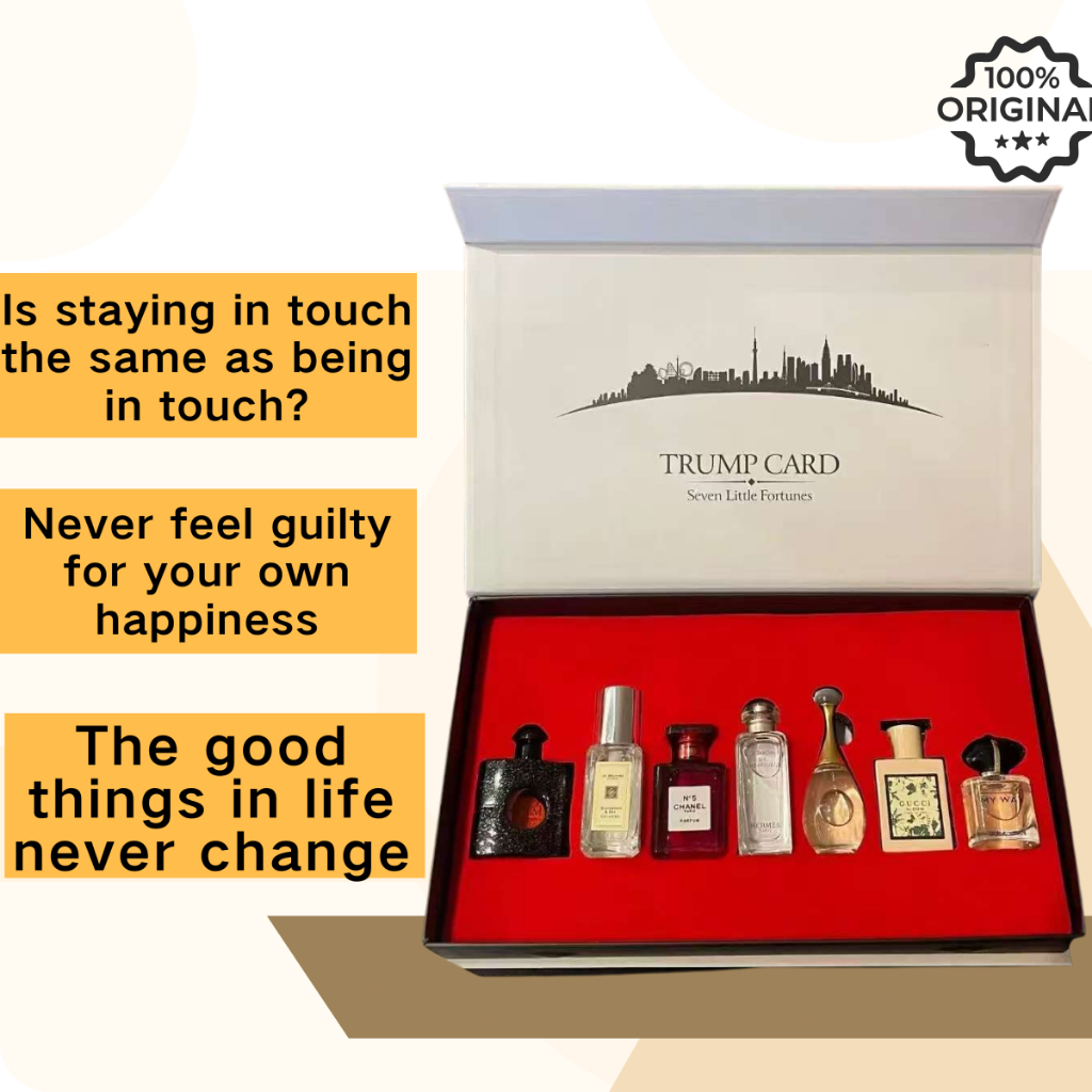 Seven Little Fortunes Sample Parfum/perfume Fragrances for Women Chanel No.5 L'eau/YSL BLACK OPIUM/J