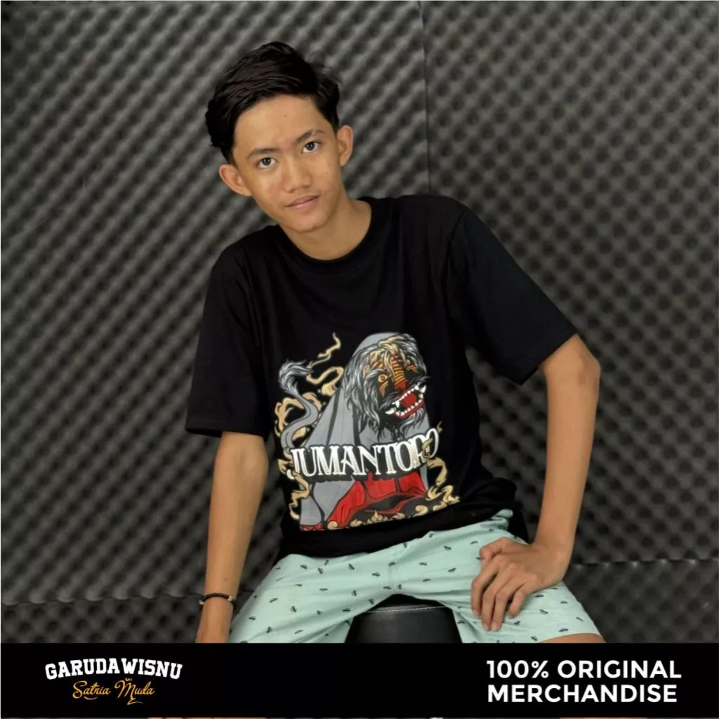 Kaos Jumantoro Barongan Gwsm T-shirt Kesenian Garuda Wisnu Satria Muda Original