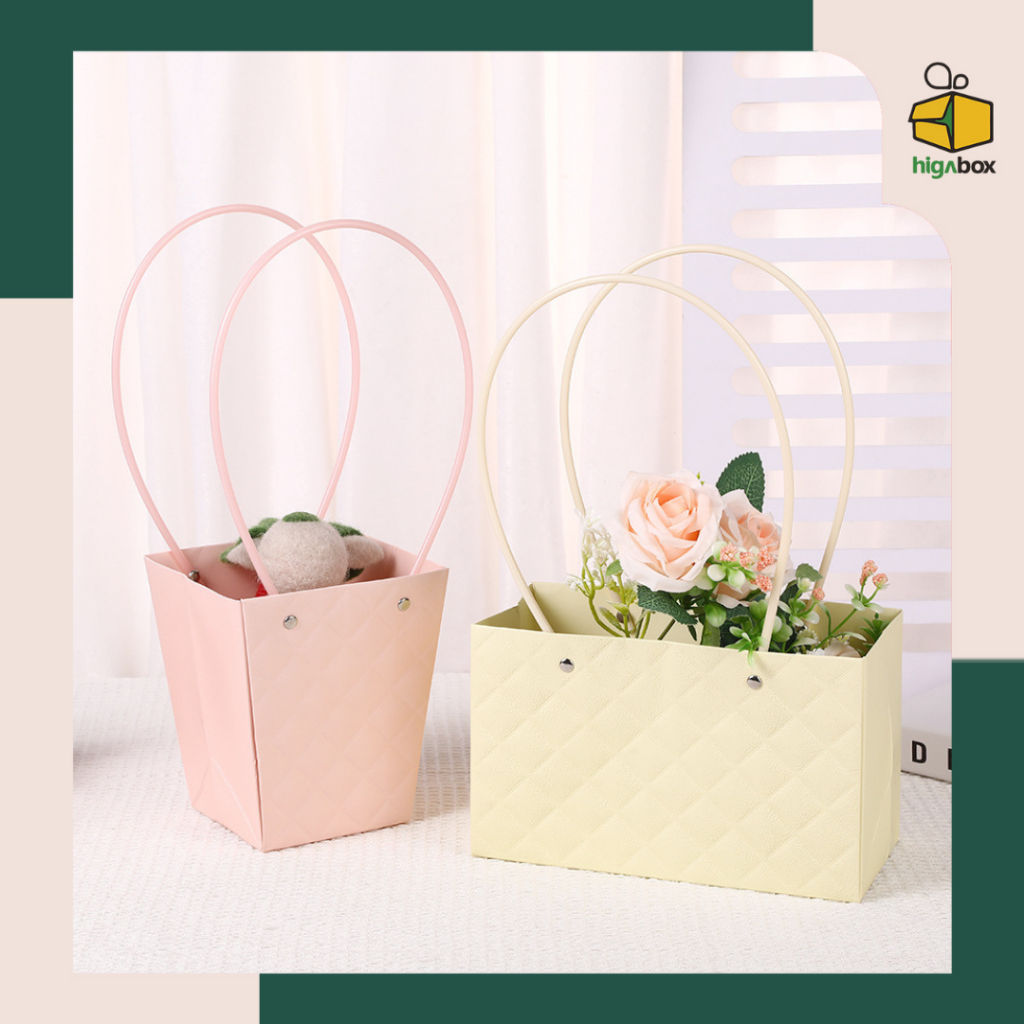 

Tas Bunga / Kotak Bunga / Tas Buket Bunga / Kotak Buket Bunga / Flower Box / Tas souvenir / Souvenir wedding I BO16