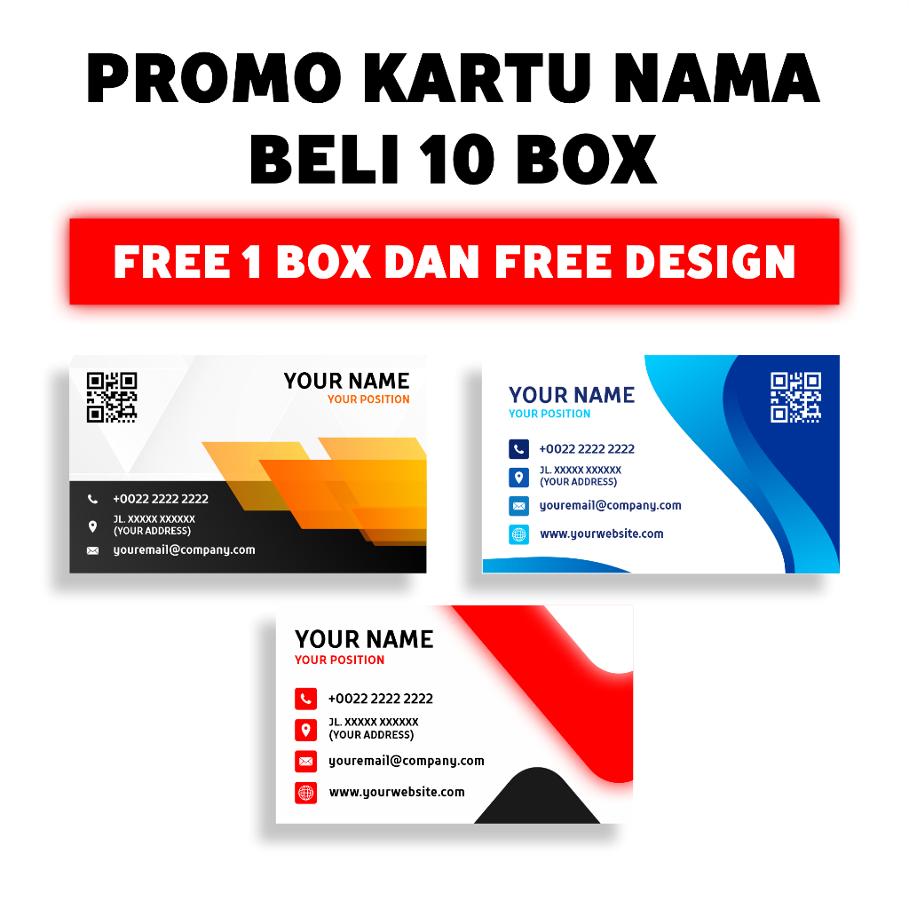 

CETAK KARTU NAMA DAN DESIGN (1 BOX ISI 100 PCS)
