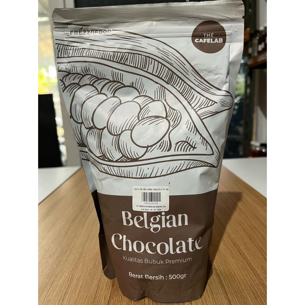 

RB22 TheCafelab Bubuk Minuman Belgian Coklat 500gr/Powder Belgian Coklat Premium Terlaris/Cafelab