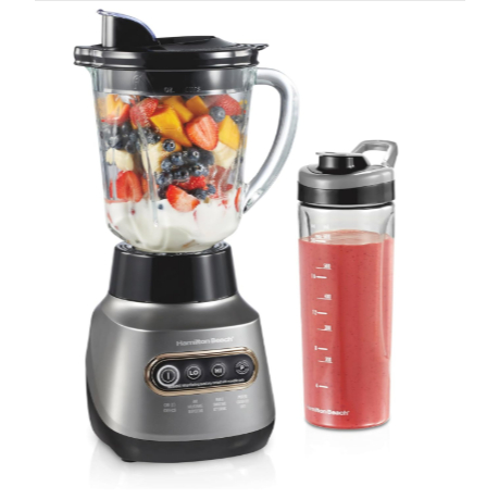 Hamilton Beach 58181 Wave Action Blender Smoothies Gray