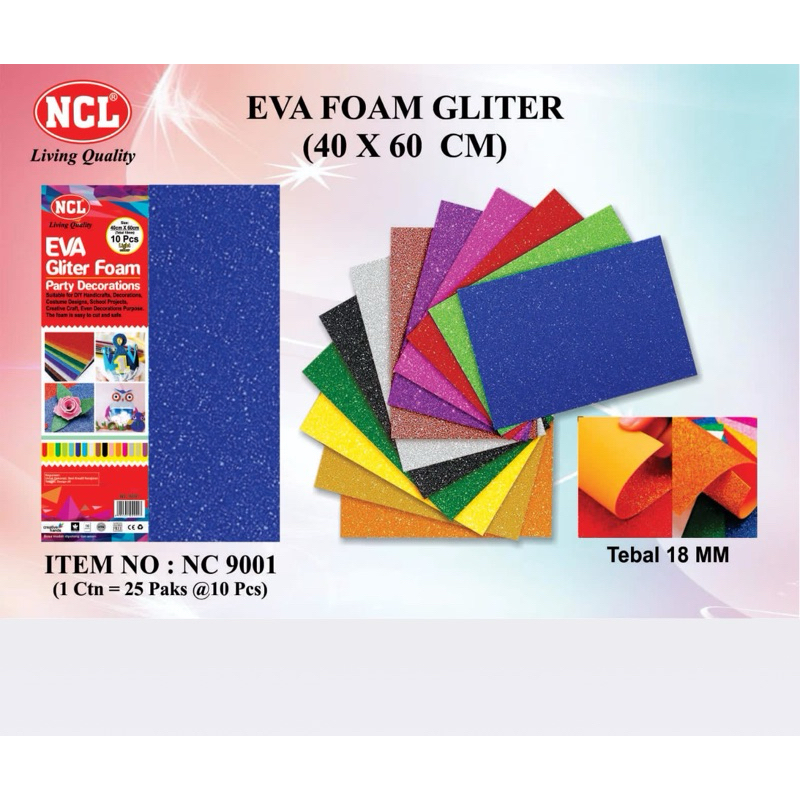 

Eva Foam Gliter NCL