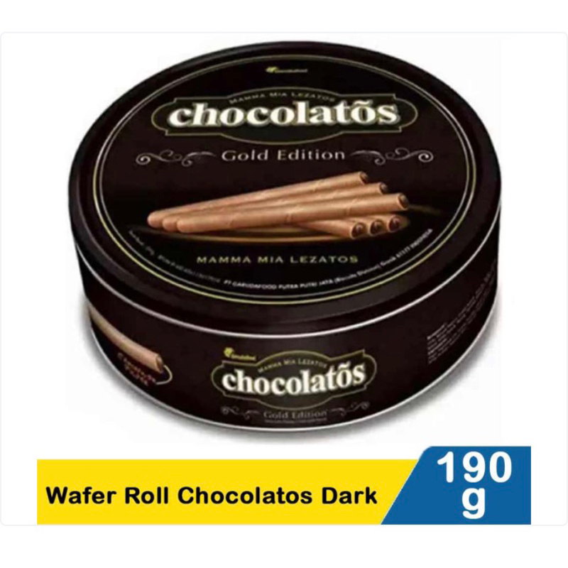 

Gery Wafer Roll Chocolatos Dark 190 g