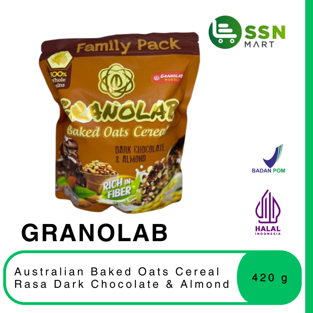 

SSNMart Granolab 420 DARK CHOCOLATE 420g