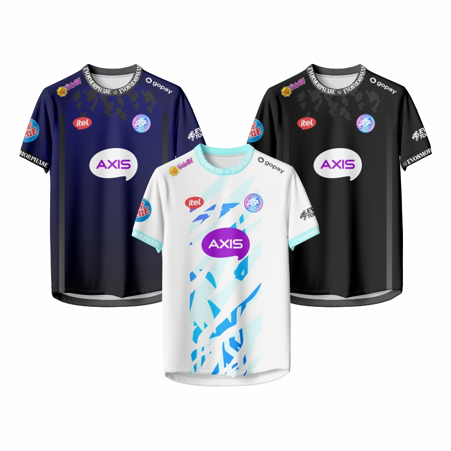 JERSEY EVOS MPL S15 / JERSEY EVOS ESPORT / EVOS MPL ID SEASON 15 / EVOS ESPORT / GRATIS NAMA & NOMOR