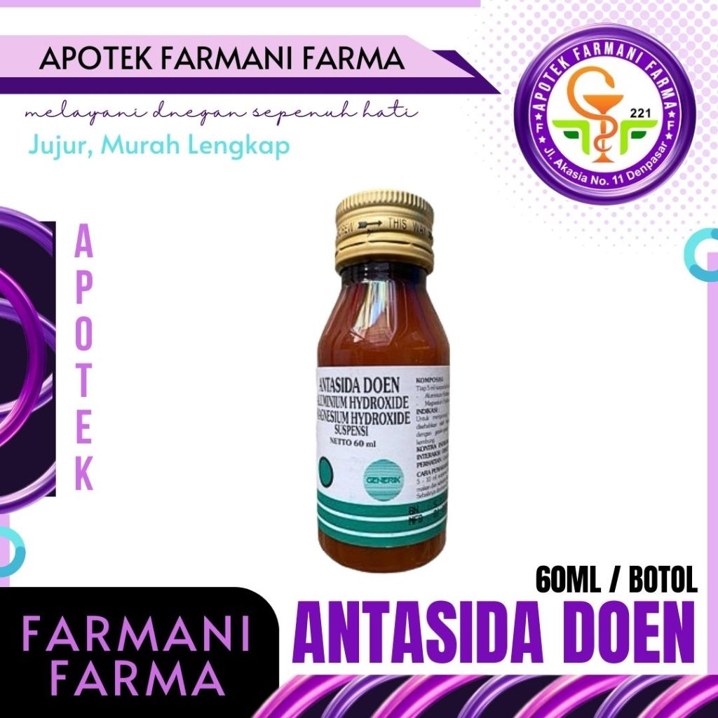 ANTASIDA DOEN SIRUP 60 ML OBAT MAAG