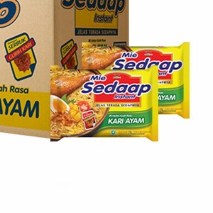 

MIE SEDAAP KARI AYAM INSTAN 1/2DUS ISI 20PCS