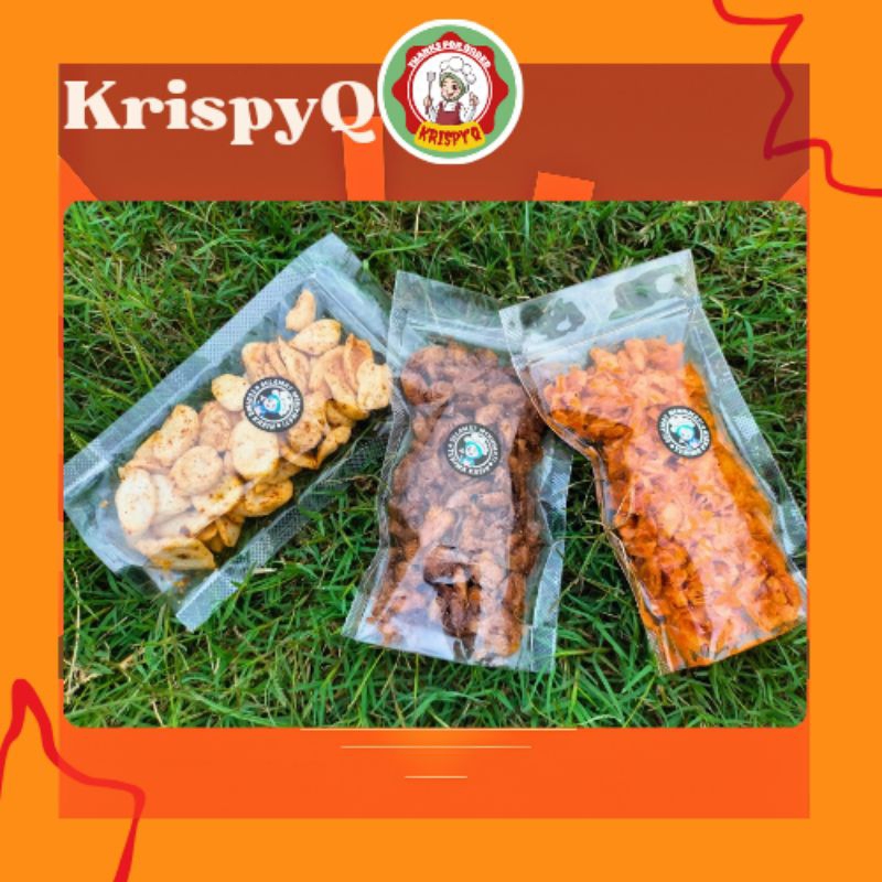 

Aneka KrispyQ Kripik Home made Asli Karawang