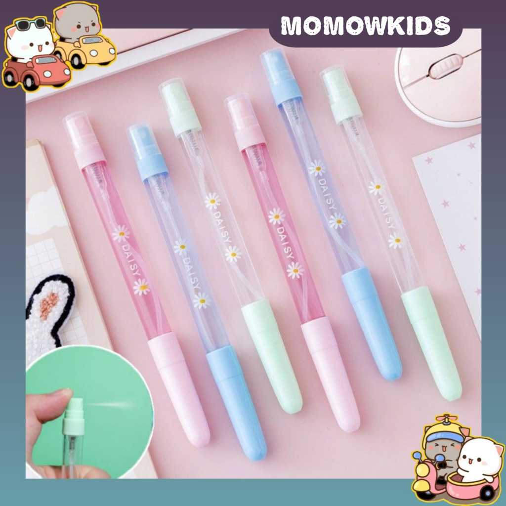 

[MOMOW] Pena semprot parfum / spraying bottle pen lucu unik multifungsi | Pena sanitizer