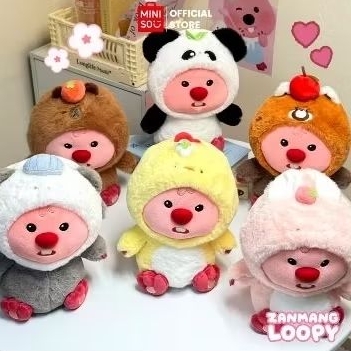 MINISO X ZANMANG Loopy Transforming Sitting Doll - Kapibara