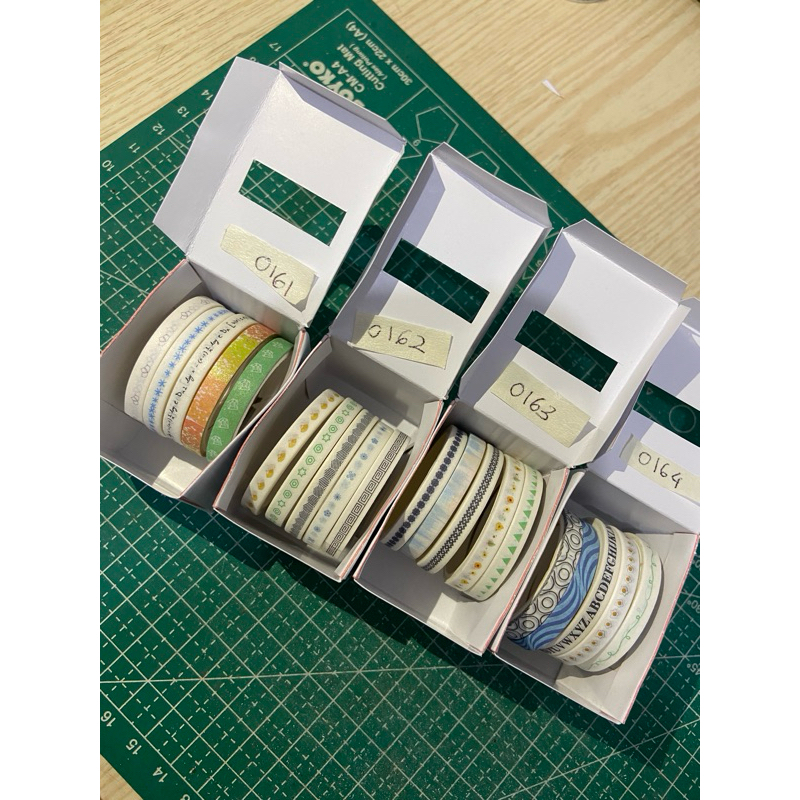 

0161-0164 Small deco tape motif