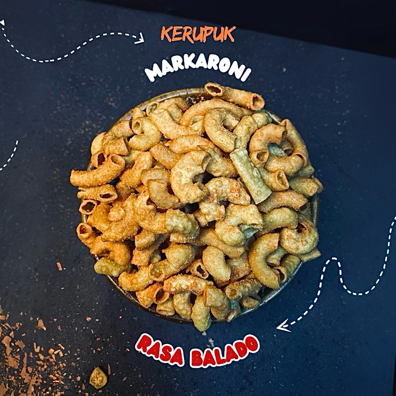 

250 gram Ngriukkpoll Kerupuk makaroni ALL VARIAN RASA | Pedas Barbeque Asin Snack Cemilan Camilan Makaroni cikruh keripik Food Makanan