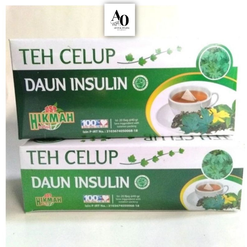 

TEH CELUP Daun Insulin Hikmah (AO)