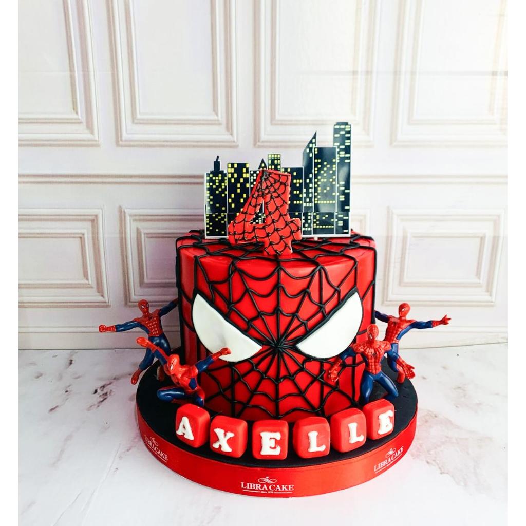 

Kue Ulang tahun/Birthday cake/Kue Ultah tema Spiderman/Kue Ultah Spiderman/Kue Birthday Jakarta