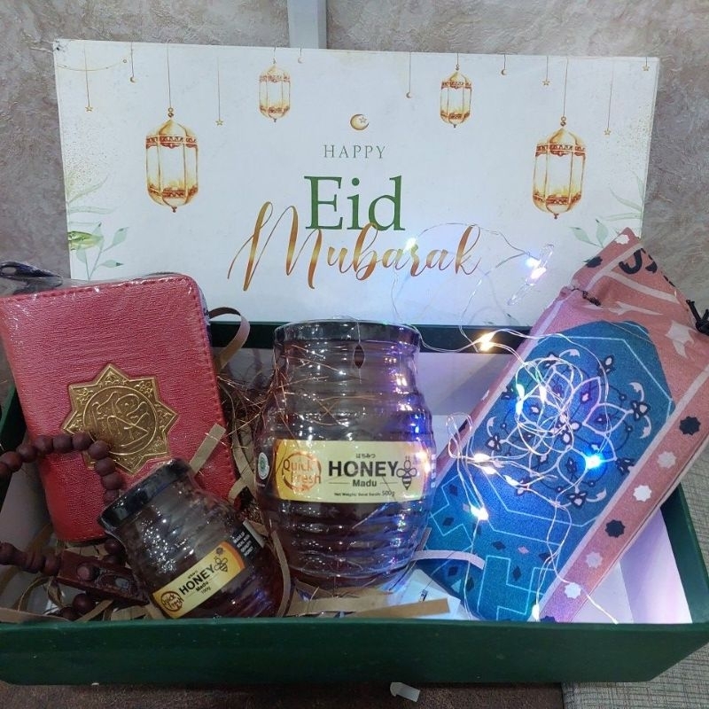 

hampers eid mubarak parcel eid mubarak - parcel lebaran- hampers madu parcel madu