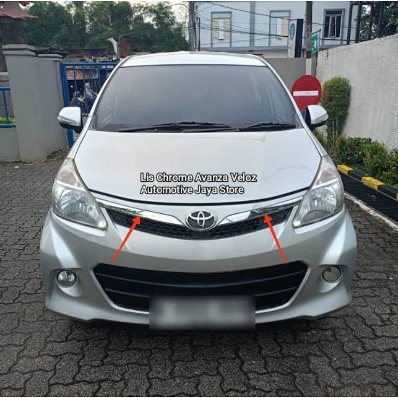 Lis Grill Chrome All New Avanza Veloz Original