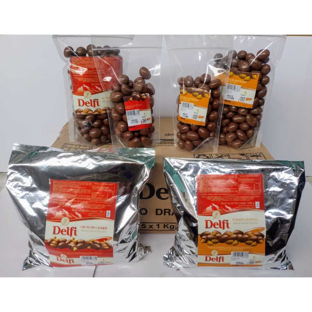 

Delfi mede /almond 1kg Coklat delfi 1 kg