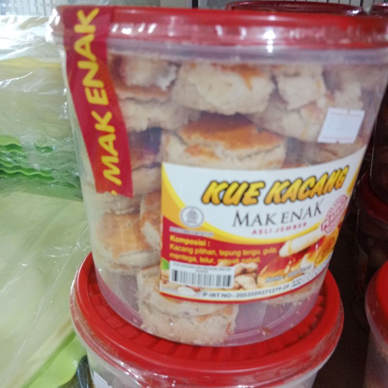 

Kue Lebaran Kue kacang Toples Mak Enak