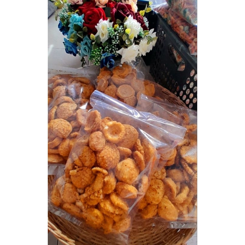 

kerupuk udang pedas kencur pecah seribu