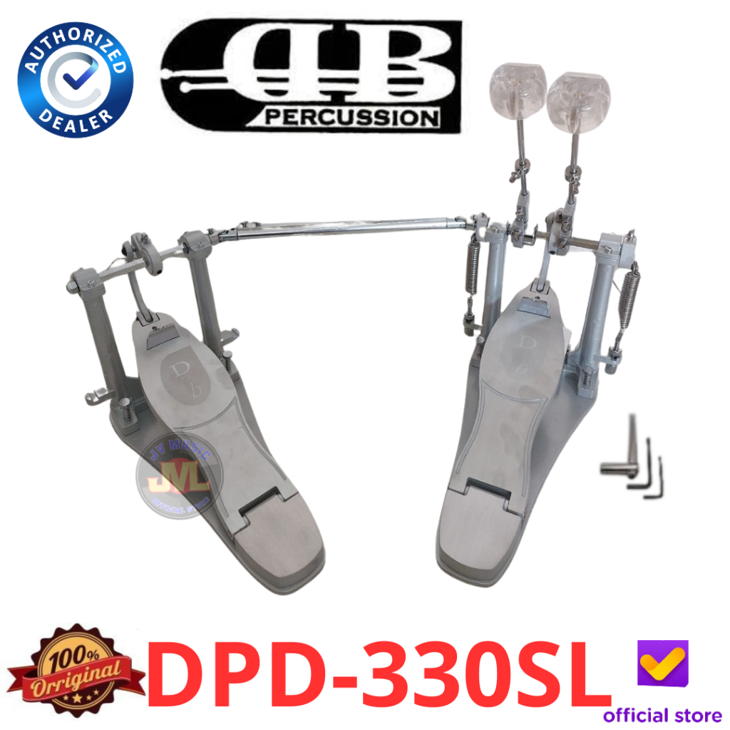DB Percussion DPD330SL Direct Drive Double Pedal DB Percussion DPD-330SL Double Pedal Bass Drum