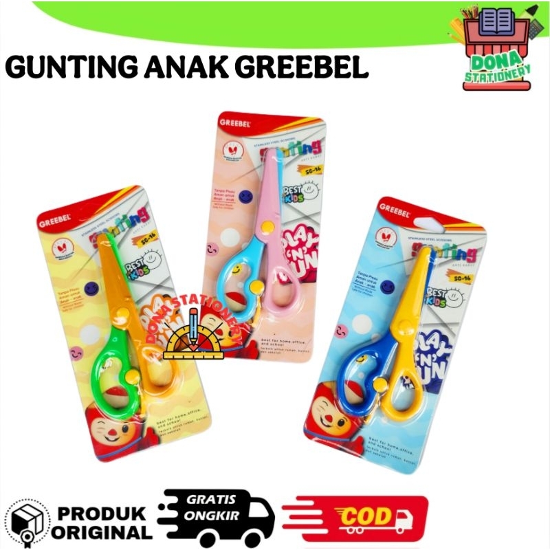 

GUNTING ANAK GREEBEL SC-16 | GUNTING STAINLESS GREEBEL ANTI KARAT | GUNTING ANTI KARAT