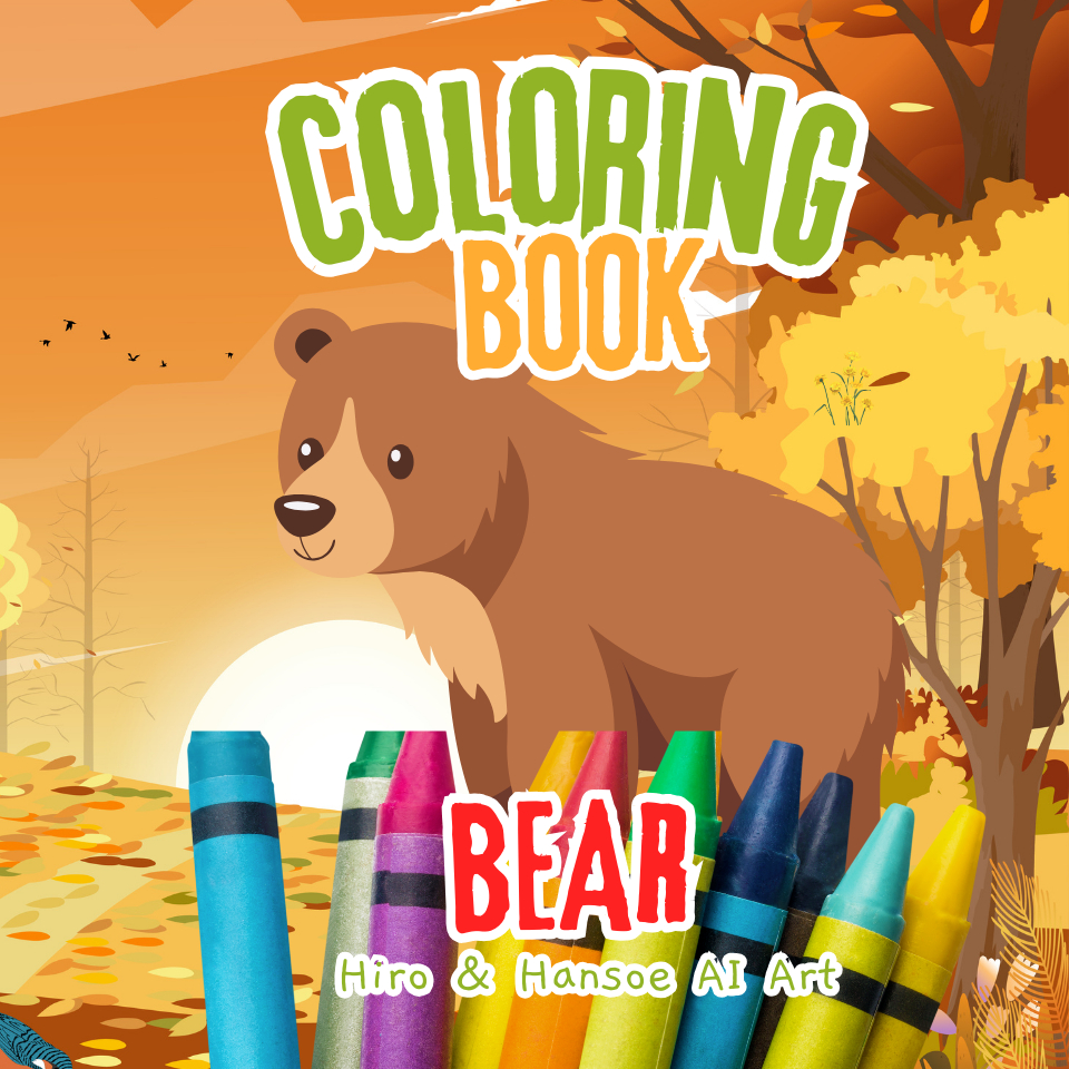 

Buku Mewarnai Anak - Anak Koleksi Gambar Beruang / Bear Collection Coloring Pages Kids