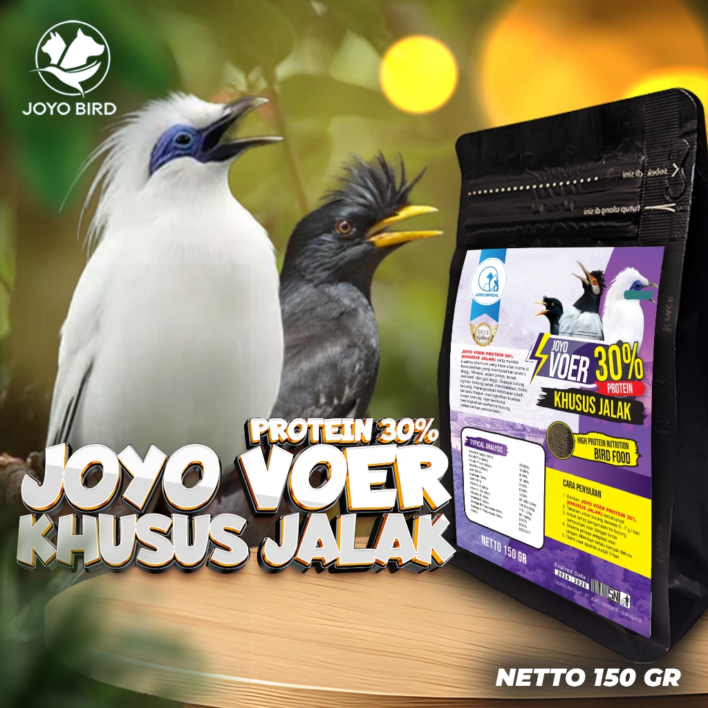 MAKANAN BURUNG JALAK | VOER BURUNG JALAK | VOER HARIAN | VOER NUTRISI KOMPLIT | VOER JALAK PROTEIN  