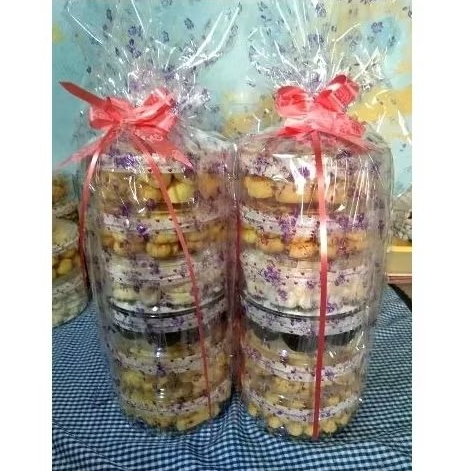 

kue kering 1 paket isi 6 toples