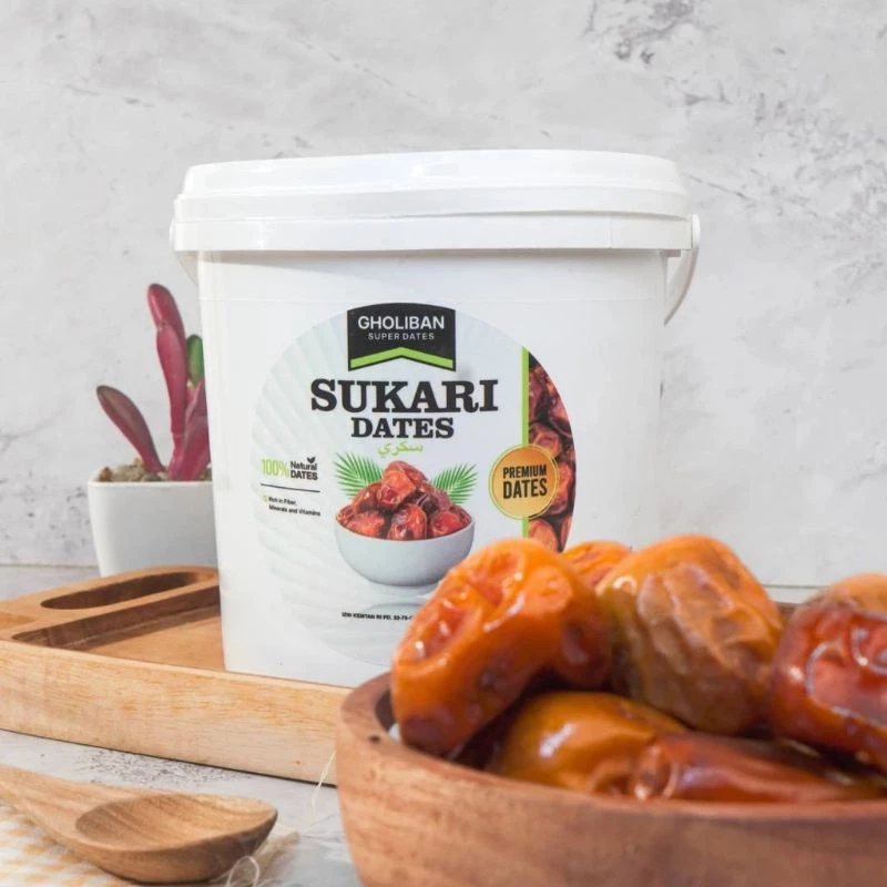 

Kurma Sukari Kurma Sukari Dates Premium Gholiban Sukari Ember