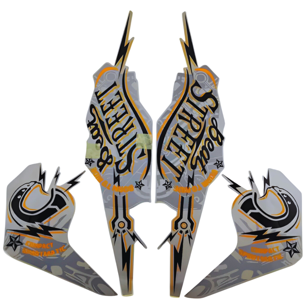 Sticker Striping Motor Honda Beat Street 2019 Full Putih list body motor beat Street 2019