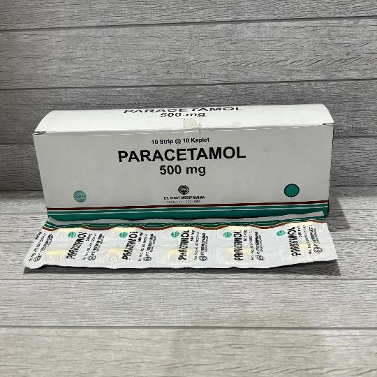 PARACETAMOL TABLET FM (JUAL PER STRIP)