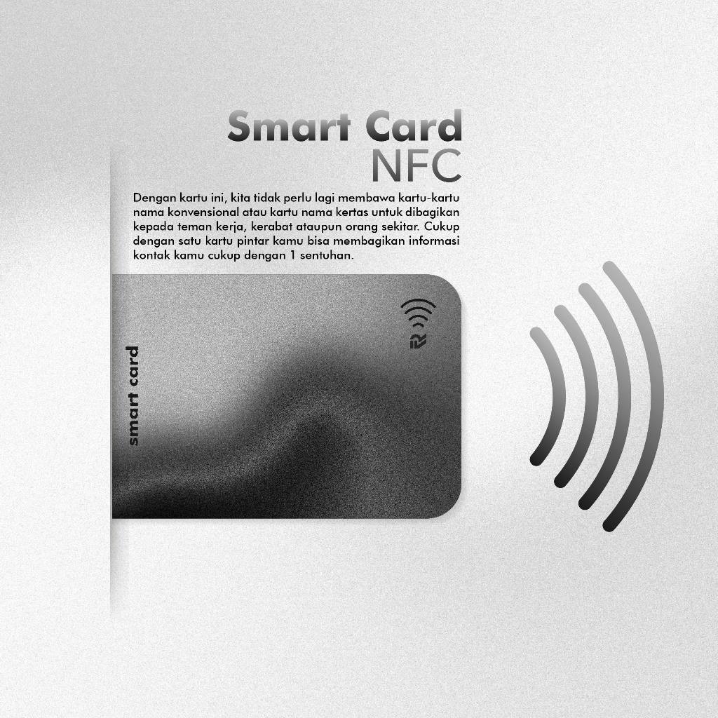 

KARTU PINTAR NFC - SMART CARD (ID CARD, KARTU NAMA, DAN KEBUTUHAN LAINNYA)