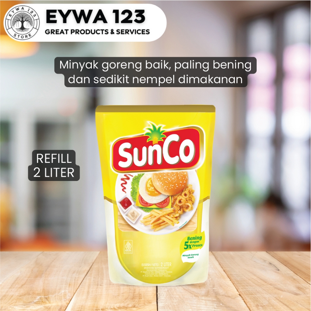 

SunCo Minyak Goreng Refill 2L
