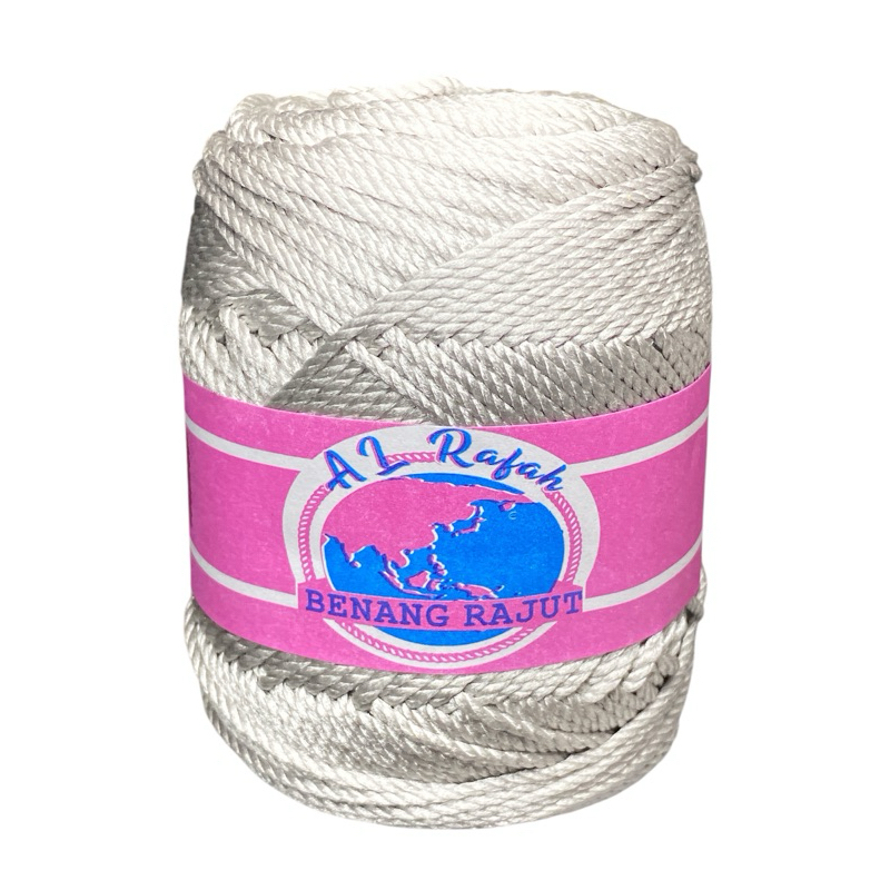 BENANG RAJUT SILVER POLY KILAP