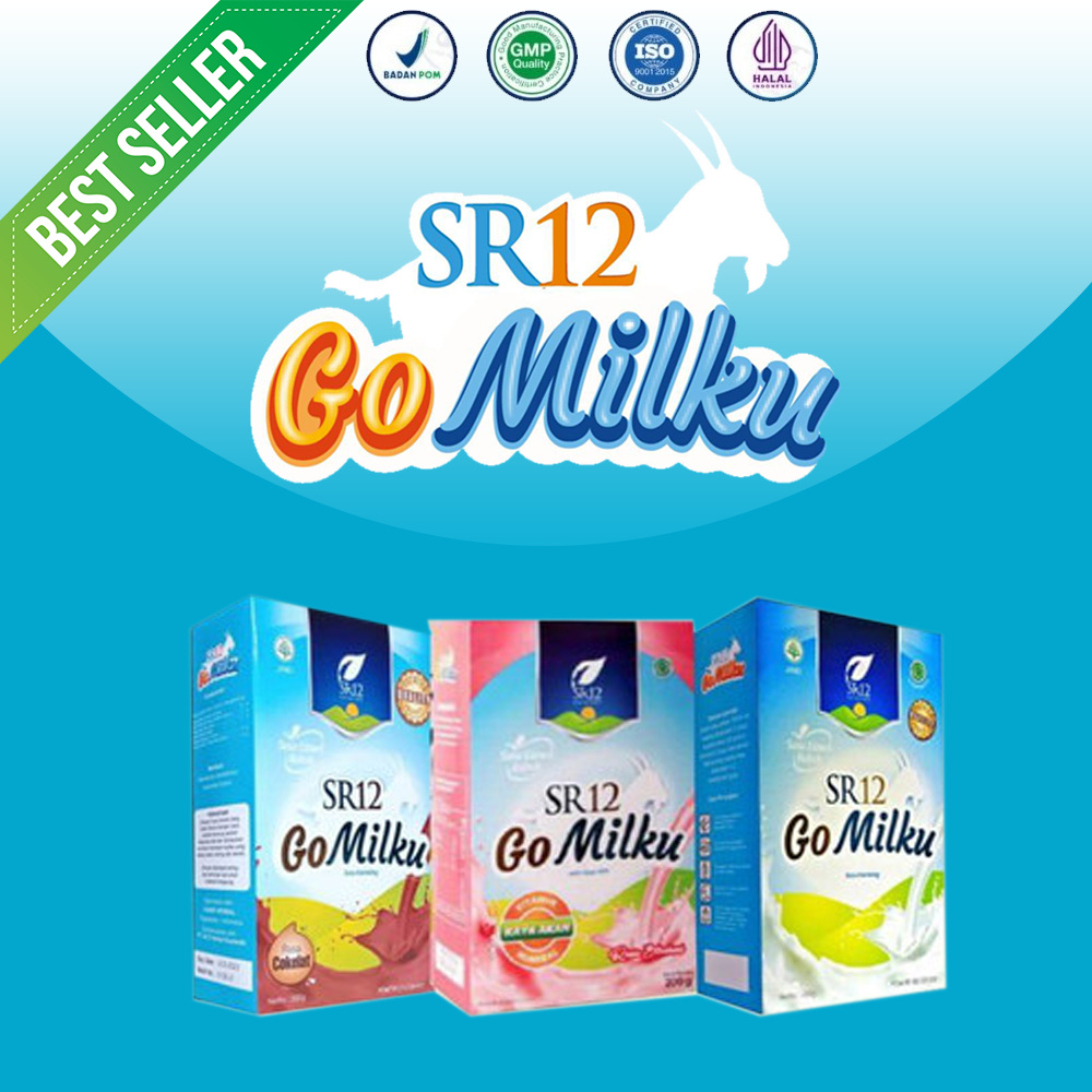 

SUSU GOMILKU SR12 SUSU KAMBING ETAWA BUBUK GURIH | HALAL | BPOM | best seller | Asli