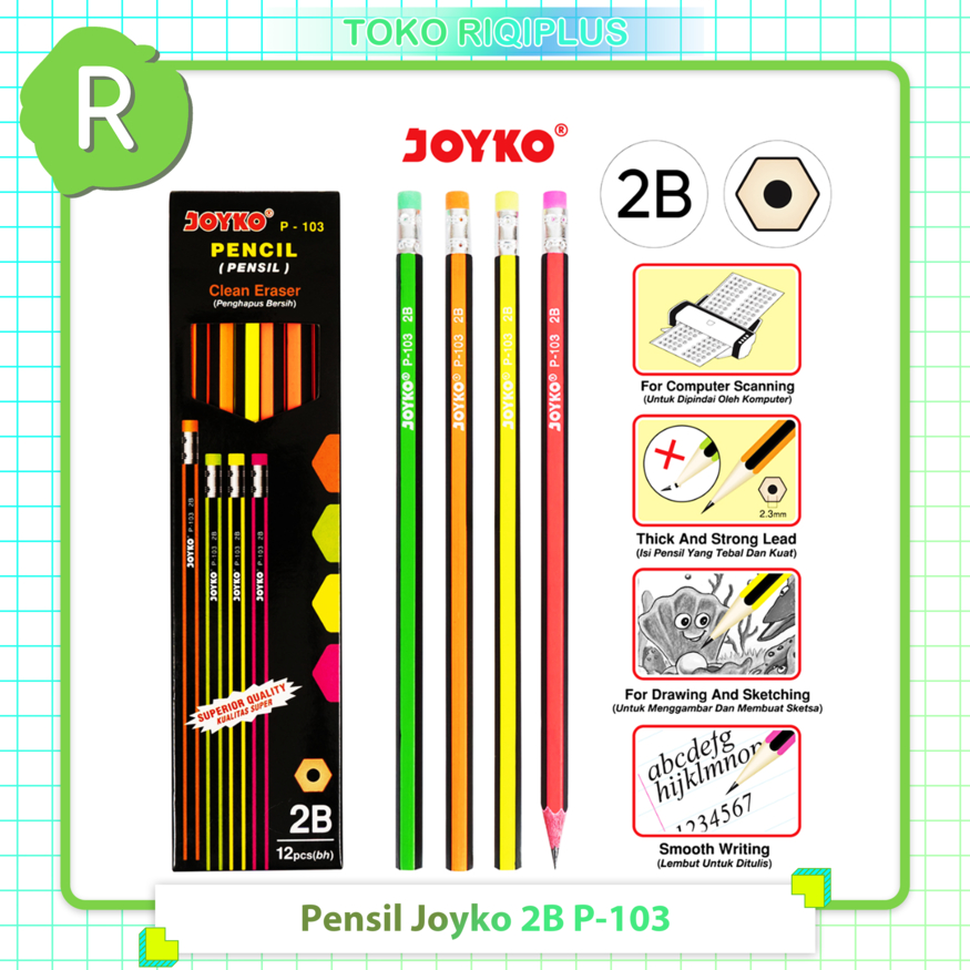 

Pensil Joyko 2B P-103 Satuan
