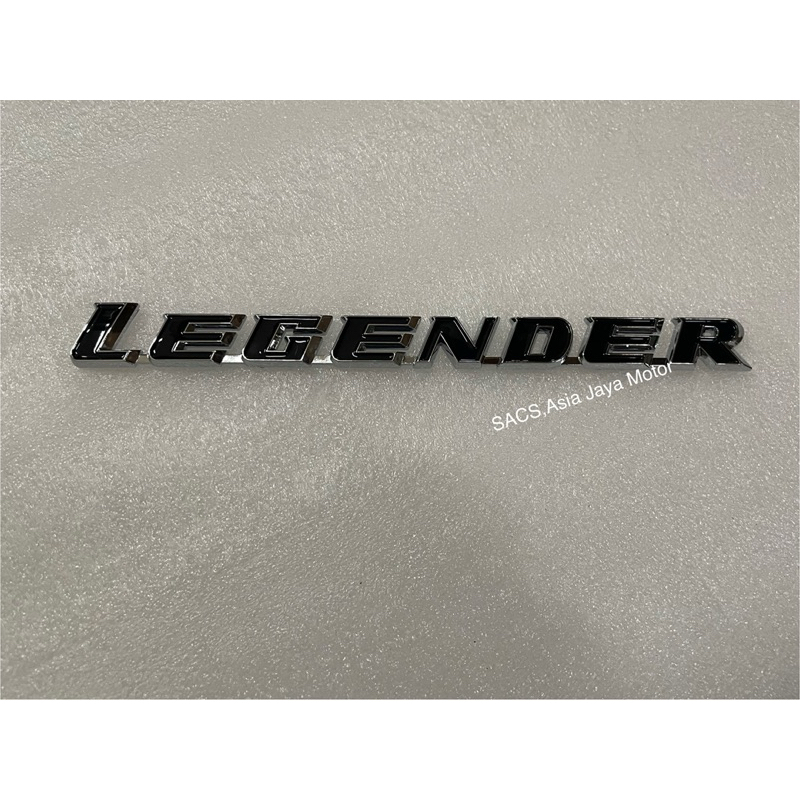 emblem legender fortuner gr trd vrz srz